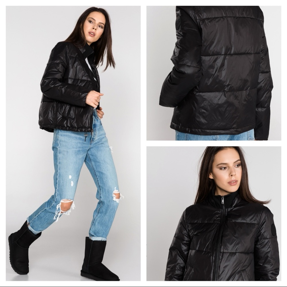 UGG womens W Izzie Puffer Jacket Nylon Size S